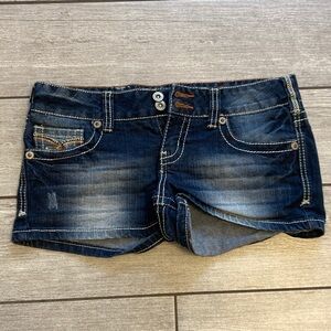 Amethyst Denim Shorts